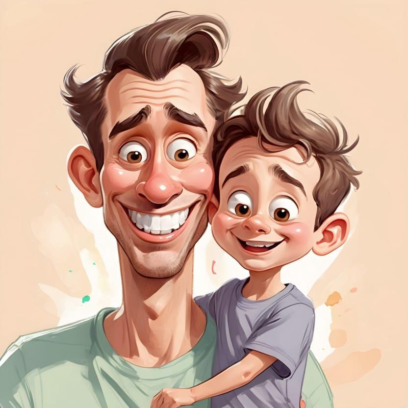 Father and son 02