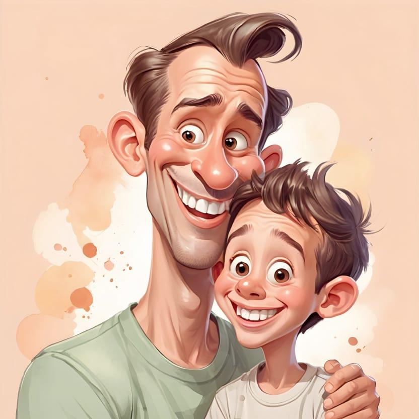 Father and son 04