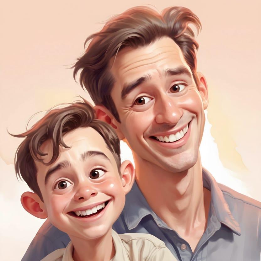 Father and son 05