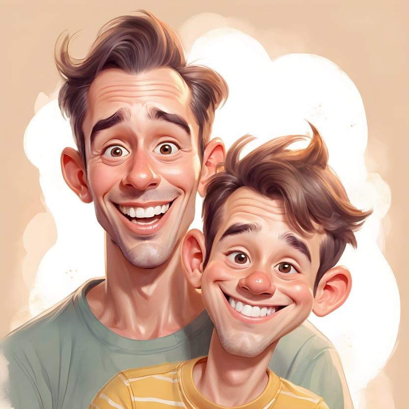 Father and son 06
