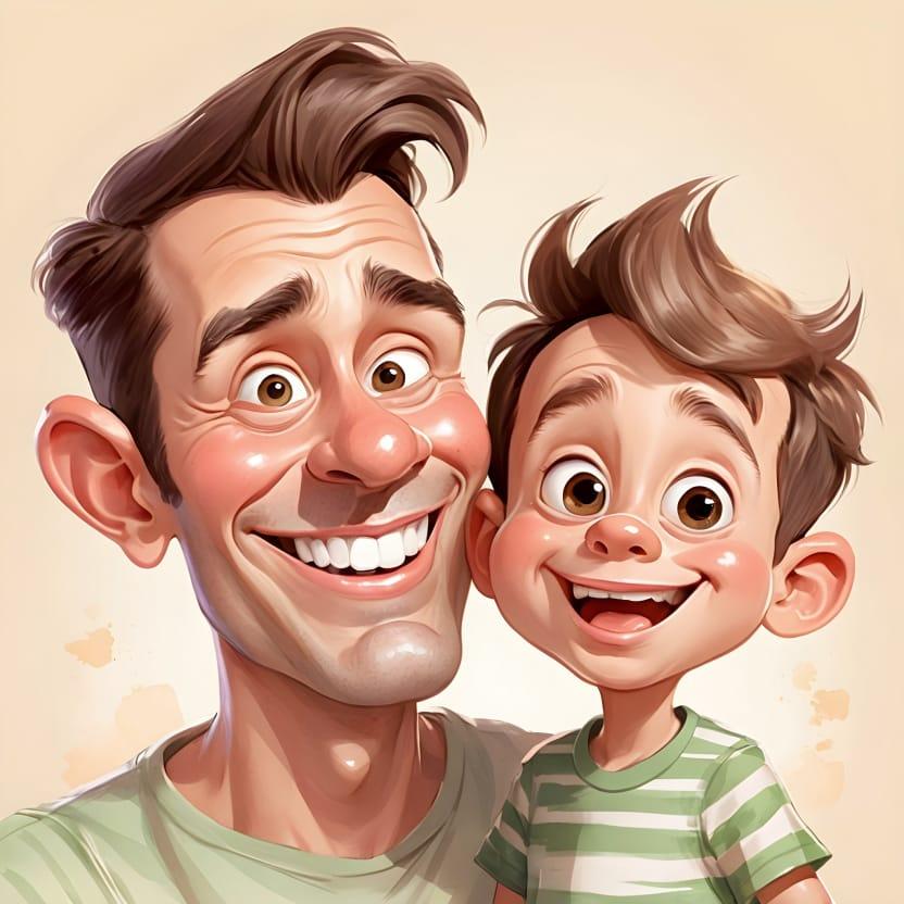 Father and son 07