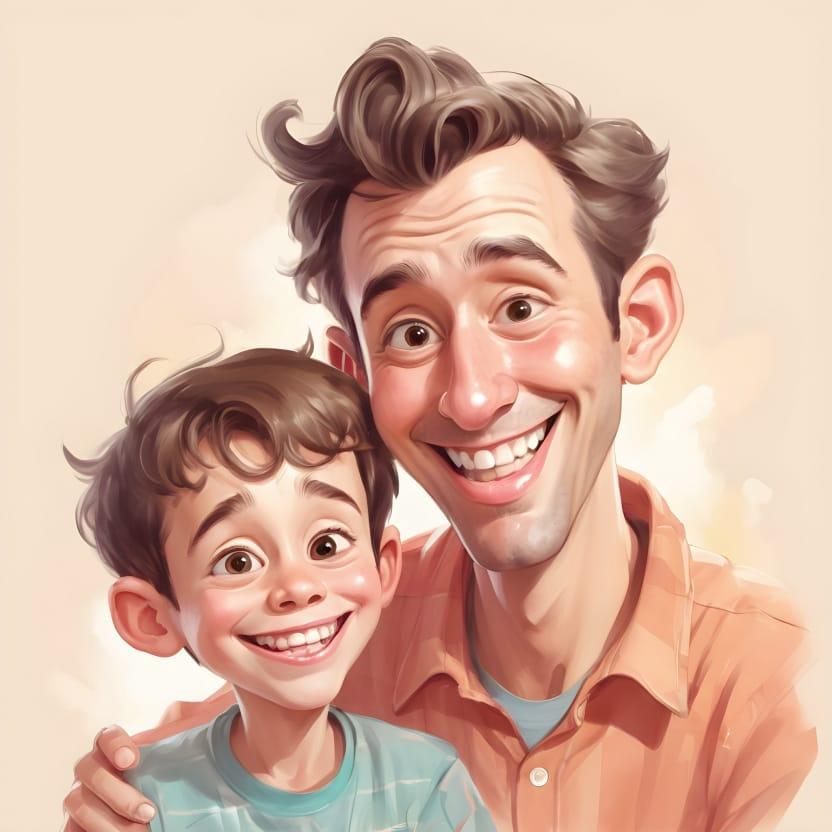 Father and son 08