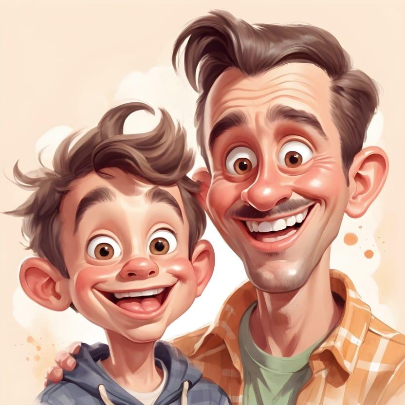Father and son 09