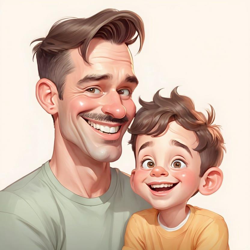 Father and son 13