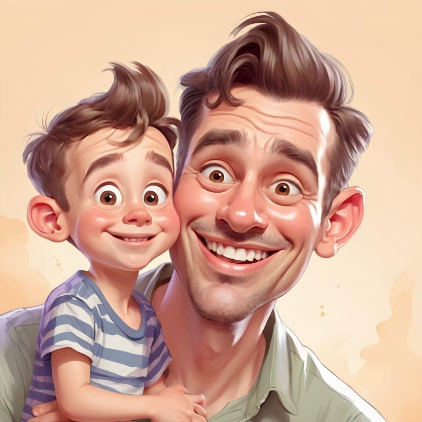 Father and son 14