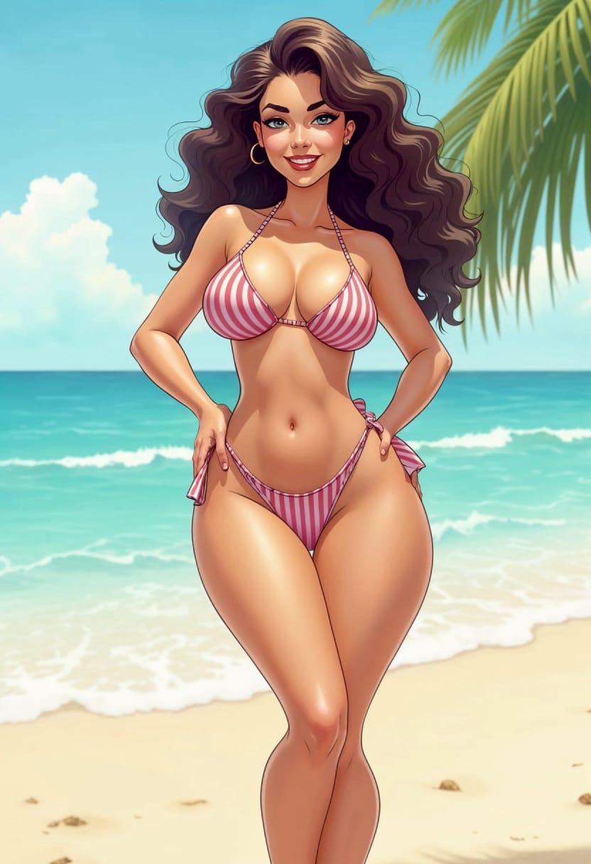 Beach girl 18