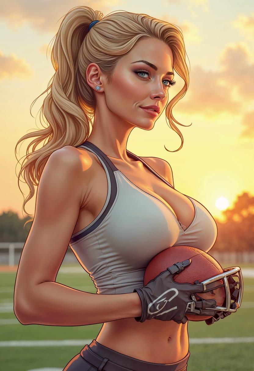 American football players 05