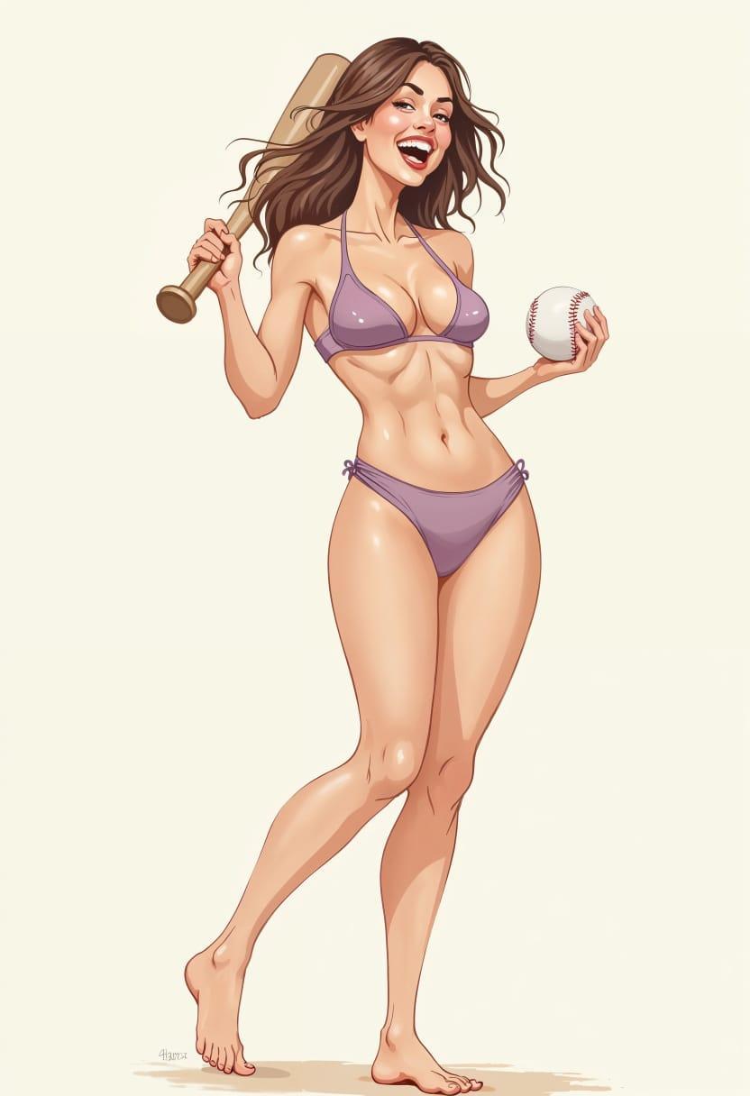 American girl baseball 11